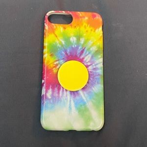 Used iPhone 7 or 8 plus phone case w/ pop socket